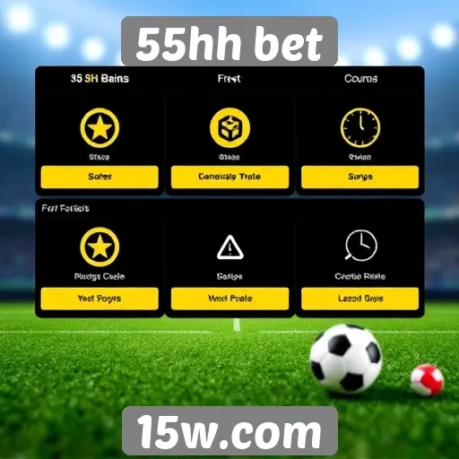 Análise das funcionalidades do site 55hh bet